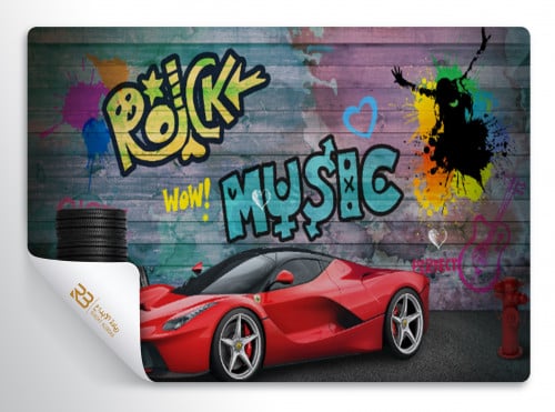 ورق جدران تصميم شبابي (رقم المنتج RB-F29)