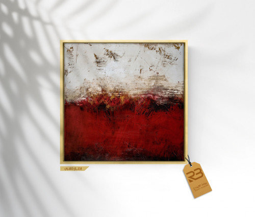 لوحة جدارية تصميم فن تشكيلي (رقم المنتج RB-14-29)