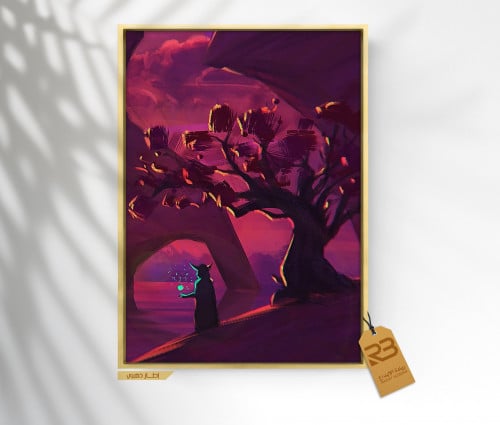 لوحة جدارية تصميم أنميشن (رقم المنتج RB-9-17 )