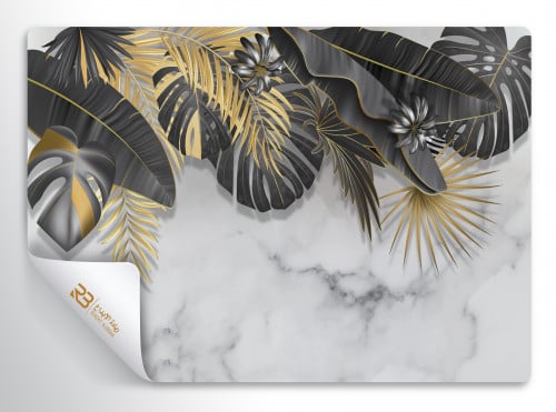 ورق جدران تصميم رخام  (رقم المنتج RB-E34)