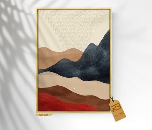 لوحة جدارية تصميم مودرن (رقم المنتج RB-13-35 )