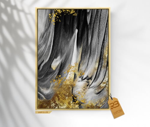 لوحة جدارية تصميم فن تشكيلي (رقم المنتج RB-17-37 )