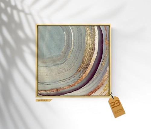 لوحة جدارية تصميم فن تشكيلي (رقم المنتج RB-16-34)