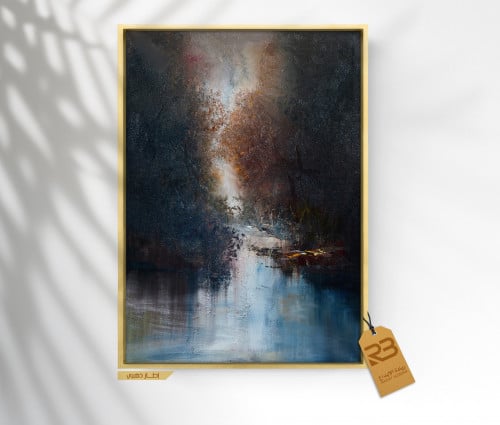 لوحة جدارية تصميم فن تشكيلي (رقم المنتج RB-50-19-30 )