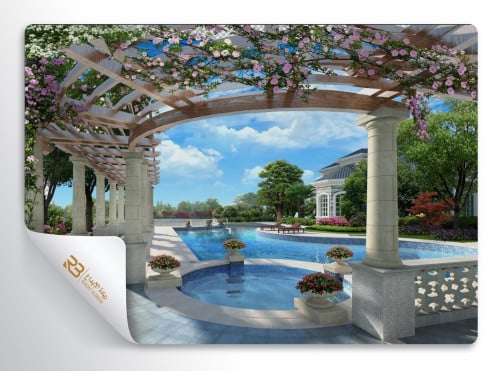 Waterfall Design Wallpaper (Article No. RB-H15)