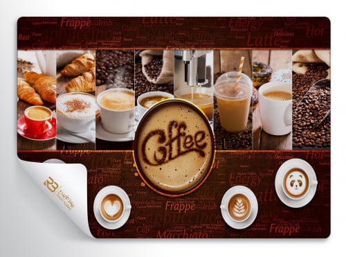 ورق جدران تصميم كافي (رقم المنتج RB-CO-2122)