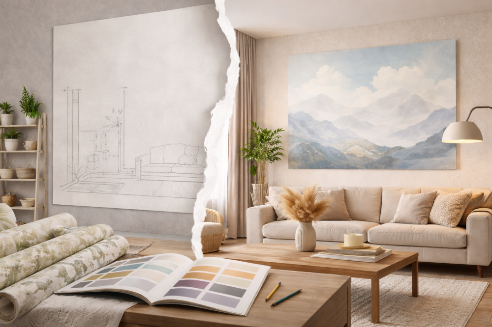 من فكرة بسيطة إلى جدار ينبض بالحياة