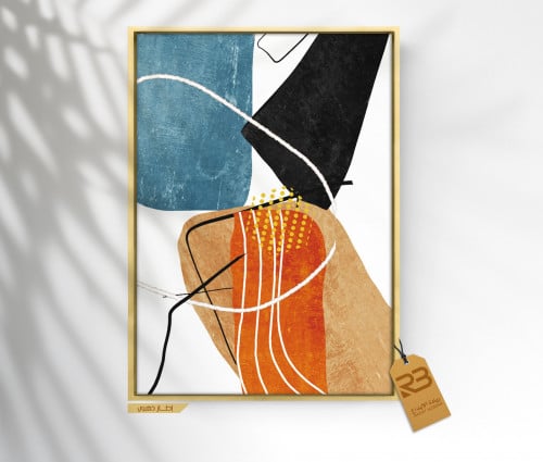 لوحة جدارية تصميم مودرن (رقم المنتج RB-17-48 )