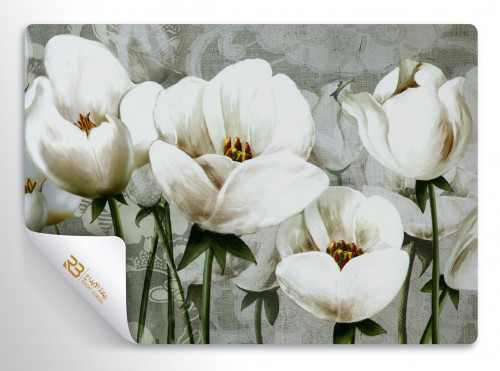 ورق جدران تصميم ورد (رقم المنتج RB-W-16)