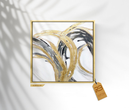 لوحة جدارية تصميم فن تشكيلي (رقم المنتج RB-15-15)