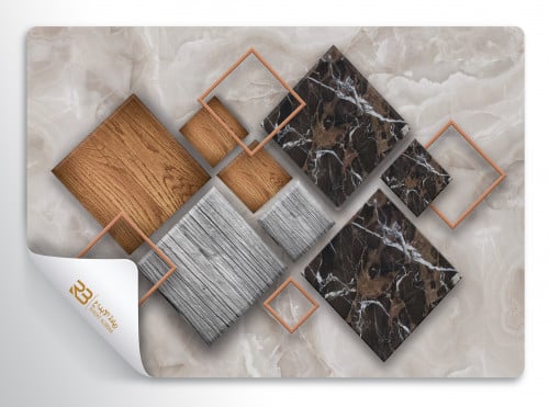 ورق جدران تصميم رخام (رقم المنتج RB-b24)