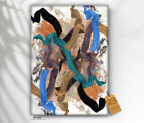 لوحة جدارية تصميم  (رقم المنتج RB-22-38 )