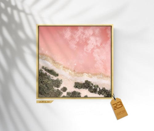 لوحة جدارية تصميم طبيعة (رقم المنتج RB-4-35)