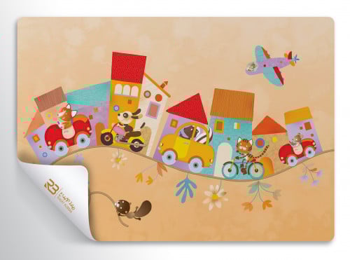 ورق جدران تصميم أطفال (رقم المنتج RB-M-37)