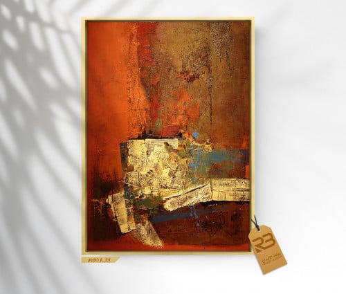 لوحة جدارية تصميم فن تشكيلي (رقم المنتجRB 4-(46) )