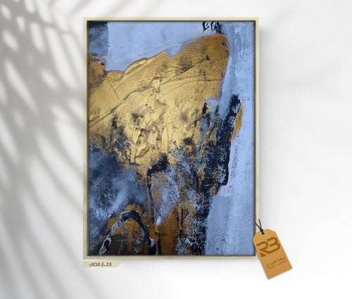 لوحة جدارية تصميم فن تشكيلي (رقم المنتجRB 6-(14) )