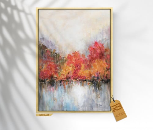 لوحة جدارية تصميم فن تشكيلي (رقم المنتج RB-12-12 )