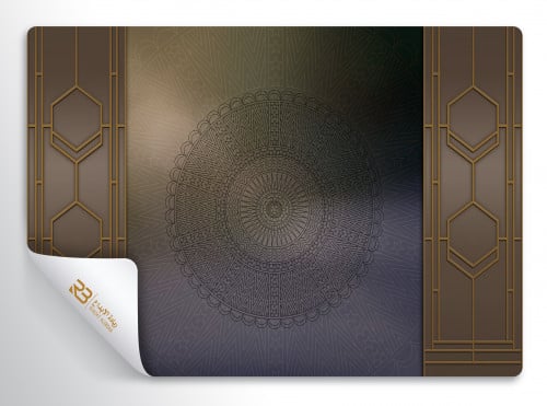 ورق جدران تصميم بديل ستيل (رقم المنتج RB-M-26)