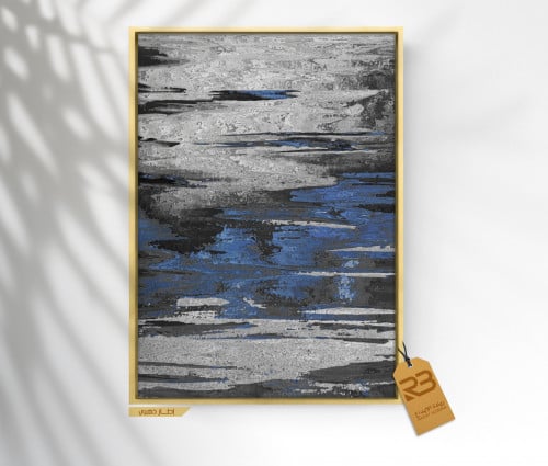 لوحة جدارية تصميم فن تشكيلي (رقم المنتج RB-18-23 A1 )