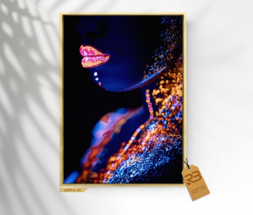 لوحة جدارية تصميم رسم وجه (رقم المنتج RB-11-19 )