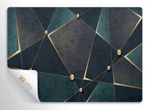 Marble Geometric Design Wallpaper (Article No. RB-E49)