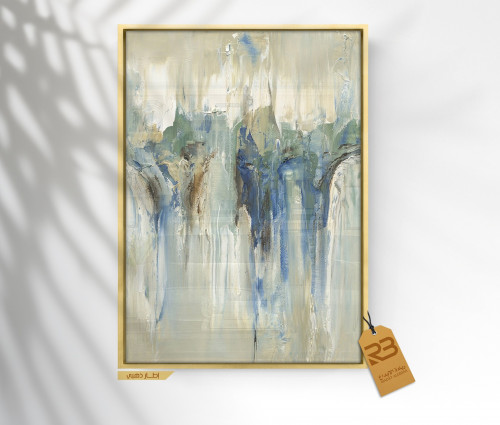 لوحة جدارية تصميم فن تشكيلي (رقم المنتج RB6-21 )