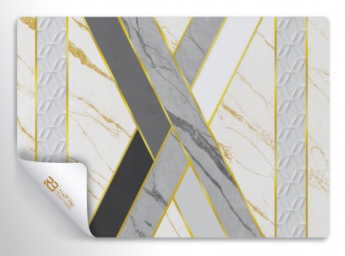 ورق جدران تصميم رخام (رقم المنتج RB-ST-48)