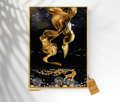 لوحة جدارية تصميم مودرن (رقم المنتج RB-42)