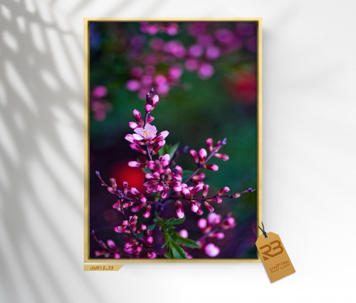 لوحة جدارية تصميم ورد (رقم المنتج RB-7-57 )