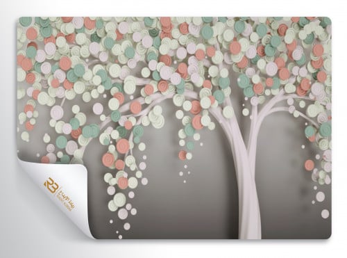 ورق جدران تصميم اشجار (رقم المنتج RB-G47)