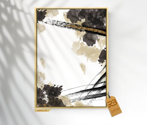 لوحة جدارية تصميم فن تشكيلي (رقم المنتج RB-17-2 )