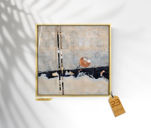 لوحة جدارية تصميم فن تشكيلي (رقم المنتج RB-14-22)