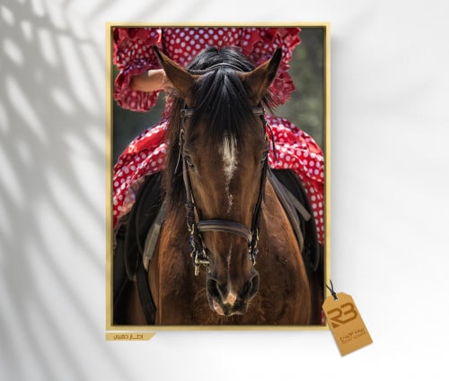 لوحة جدارية تصميم خيل (رقم المنتج RB-8-21 )
