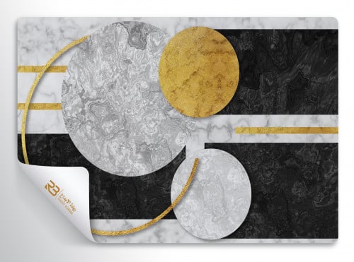 ورق جدران تصميم رخام (رقم المنتج RB-18-41)