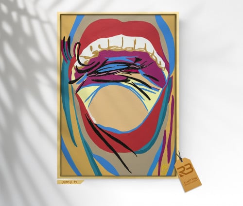 لوحة جدارية تصميم شبابي (رقم المنتجRB 5-(42)