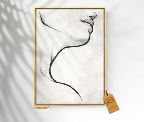 لوحة جدارية تصميم رسم وجه (رقم المنتج RB6-29 )