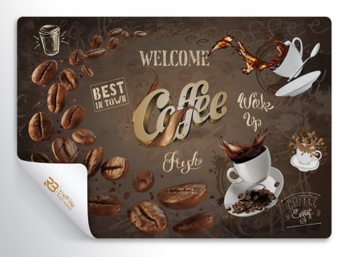 ورق جدران تصميم كافي (رقم المنتج RB-CO-2169)