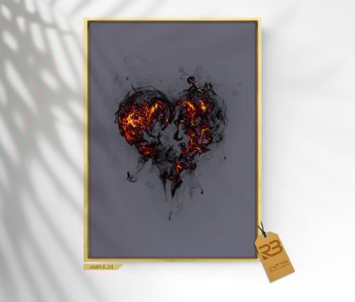 لوحة جدارية تصميم شبابي (رقم المنتج RB-11-39 )