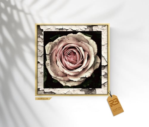 لوحة جدارية تصميم ورد (رقم المنتج RB-10-10)