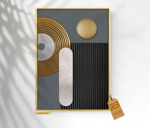 لوحة جدارية تصميم مودرن (رقم المنتج RB-17-22 )