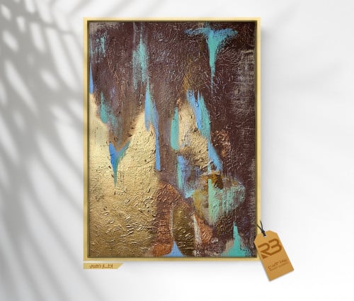 لوحة جدارية تصميم فن تشكيلي (رقم المنتجRB-4-25)