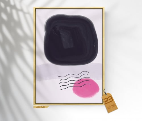 لوحة جدارية تصميم مودرن (رقم المنتج RB-12-21-1 )