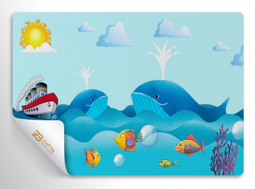 ورق جدران تصميم أطفال (رقم المنتج RB-M-28)