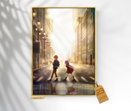 لوحة جدارية تصميم أنميشن (رقم المنتج RB-7-29 )