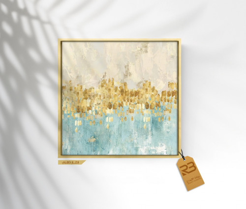 لوحة جدارية تصميم فن تشكيلي (رقم المنتج RB-15-31)