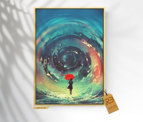 لوحة جدارية تصميم شبابي (رقم المنتجRB-2-24)