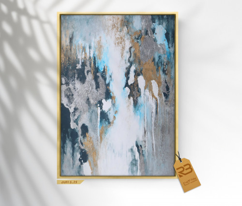 لوحة جدارية تصميم فن تشكيلي (رقم المنتج RB-12-3 )