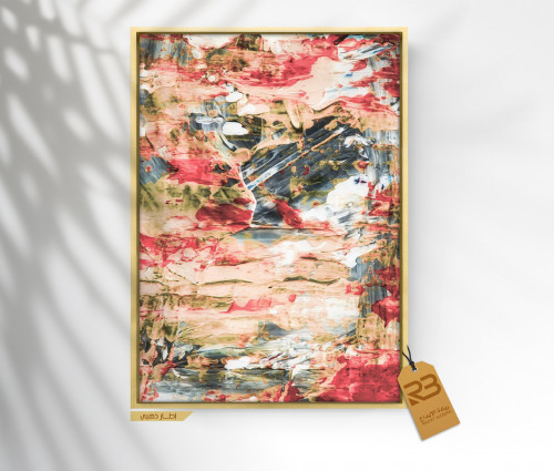 لوحة جدارية تصميم فن تشكيلي (رقم المنتج RB-8-6 )