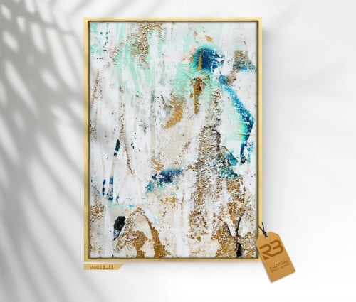 لوحة جدارية تصميم فن تشكيلي (رقم المنتج RB-11-47 )