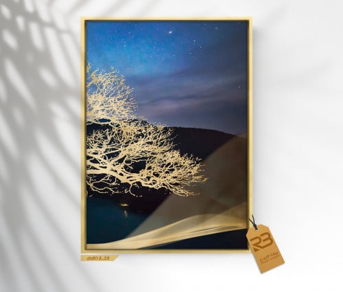 لوحة جدارية تصميم شجر (رقم المنتج RB-18-46 A3 )